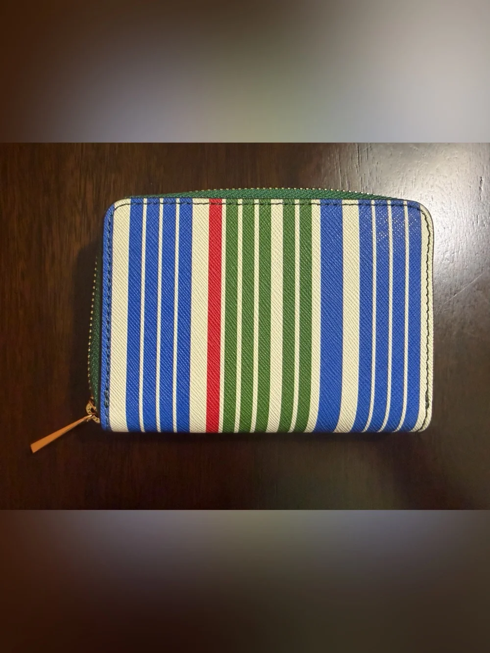New! Tory Burch Emerson Zip Around Wallet
